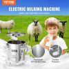 VEVOR Goat Milking Machine, 3 L 304 Stainless Steel Bucket, Electric Automatic Pulsation Vacuum Milker