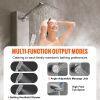 VEVOR Shower Panel System, 5 Shower Modes, Digital Display Shower Panel Tower, Rainfall, 8 Massage Jets, Tub Spout