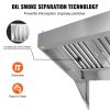 VEVOR Commercial Exhaust Hood, 6FT Food Truck Hood Exhaust