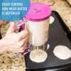 Pancake Batter Dispenser - Kitchen Must Have Tool for Perfect Pancakes, Cupcake, Waffle, Muffin Mix