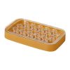 22 Grids custom logo BPA Free Stackable Easy Release silicone ice cube mold box with Ice Scoop