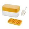 Custom Silicone 32 grids whiskey Small Square ice cube mold tray with box