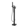 VEVOR Freestanding Bathtub Faucet, Floor Mount, Freestanding Tub Filler, Shower Mixer Taps, Two Water Modes, 360¬∞ Swivel Spout