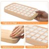 Custom Silicone 32 grids whiskey Small Square ice cube mold tray with box