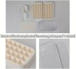 Custom Silicone 32 grids whiskey Small Square ice cube mold tray with box