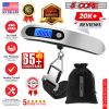 5 Core Luggage Scale Handheld Portable weighing Electronic Digital Hanging Bag Weight Scales Travel 110 LBS 50 KG - 5 Core LSS-005